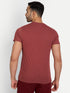 Men's Crew Neck MELANGE Tee Brown